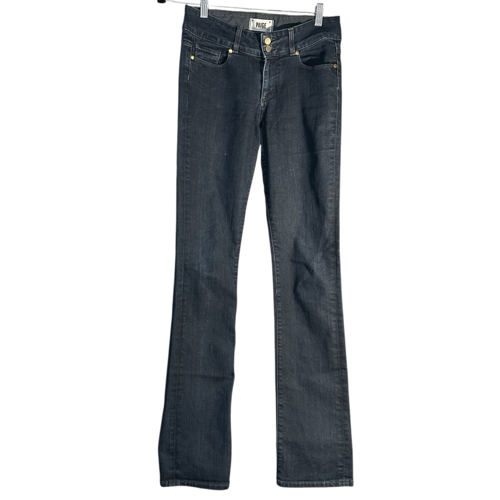 PAIGE Midnight Blue Boot Cut Jeans